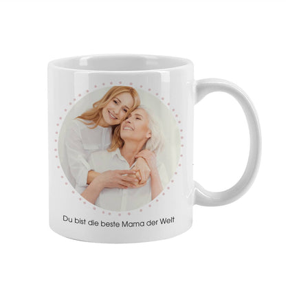 Fototasse zum Muttertag mit Text
