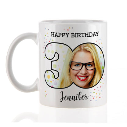 Personalisiertes Geburtstagsgeschenk mit Foto und Name