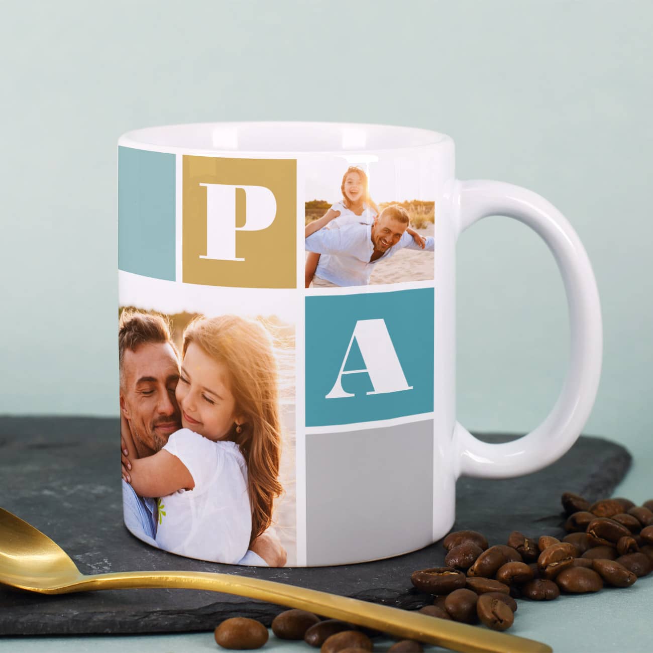 Tolles Vatertagsgeschenk als Fototasse