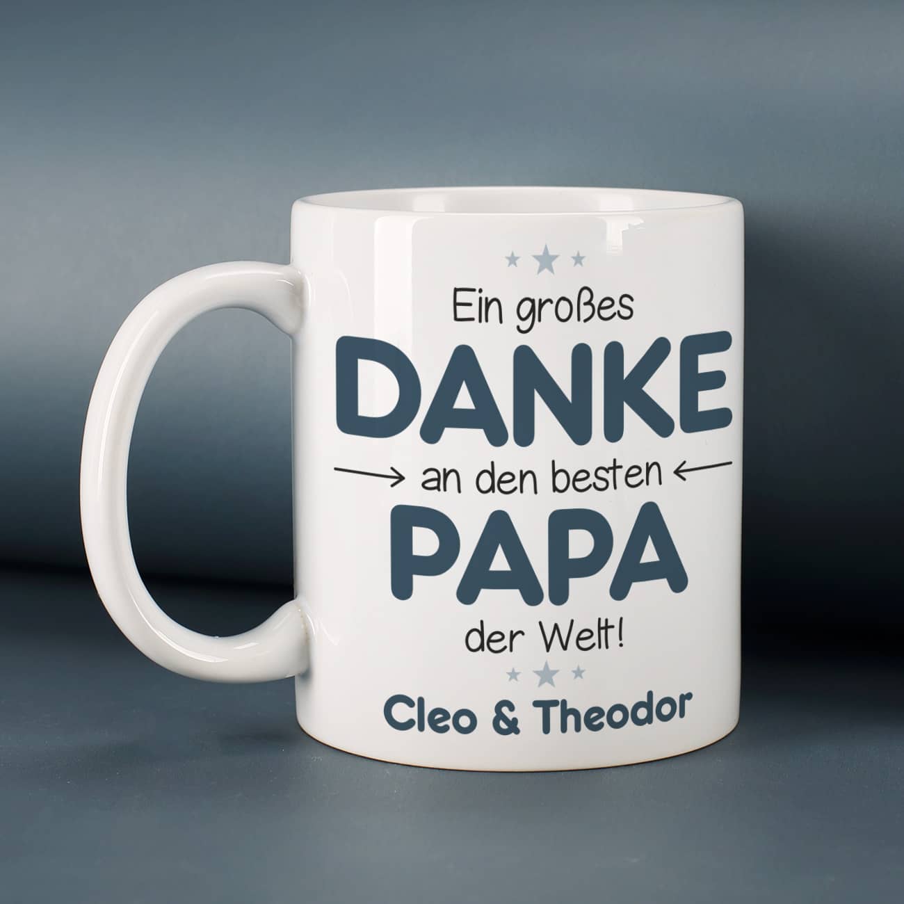 Ein großes Danke an den besten Papa der Welt! - mit individuellem Text