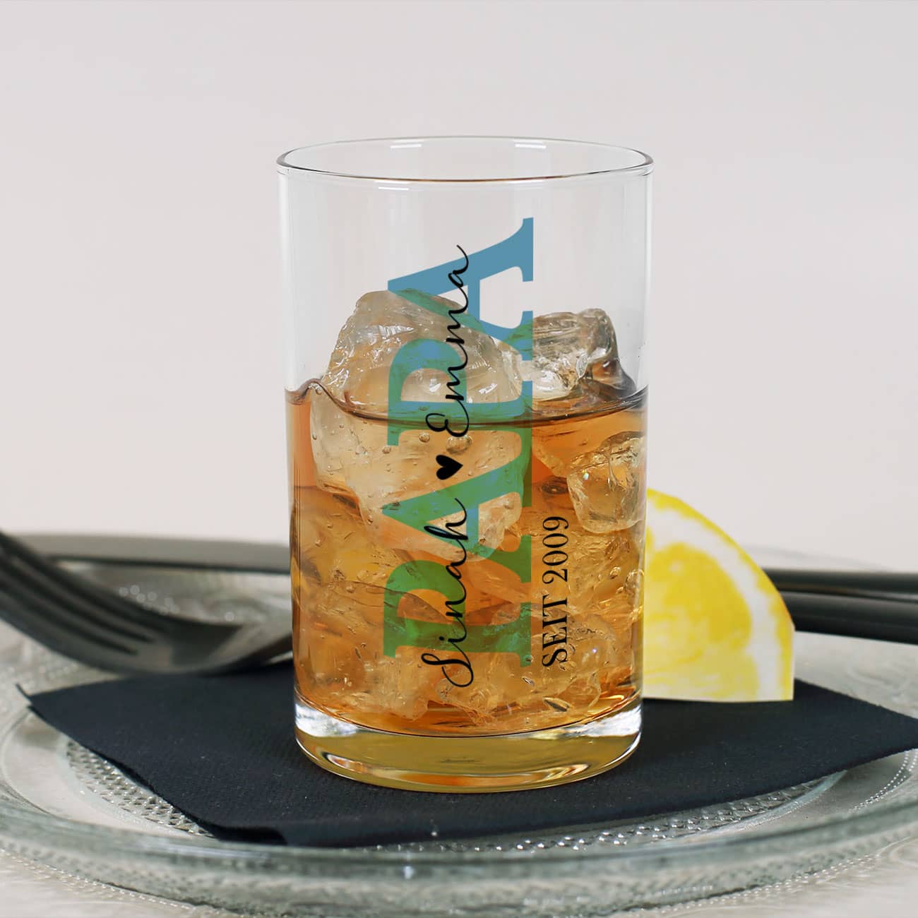 Bedrucktes Schnapsglas zum Vatertag