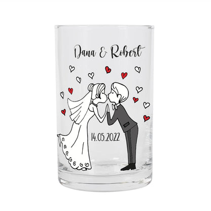 Geschenk zur Hochzeit mit Namen