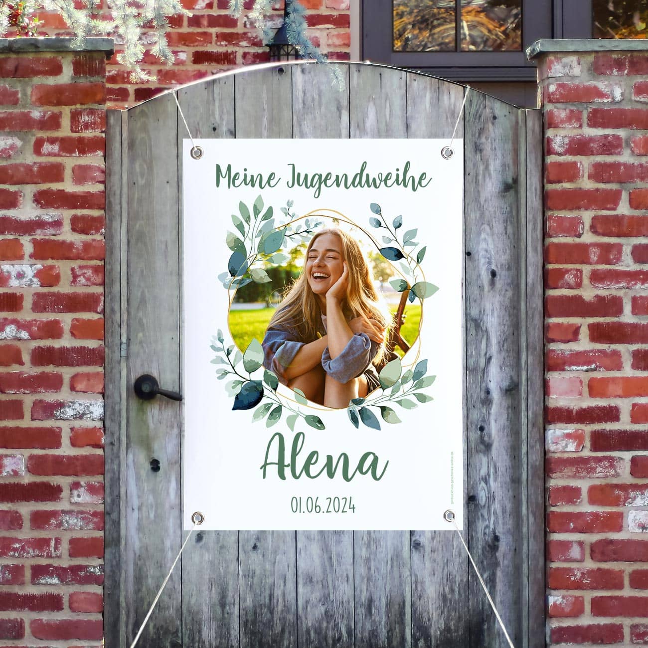 Wahl zwischen Posterpapier & Kunststoff