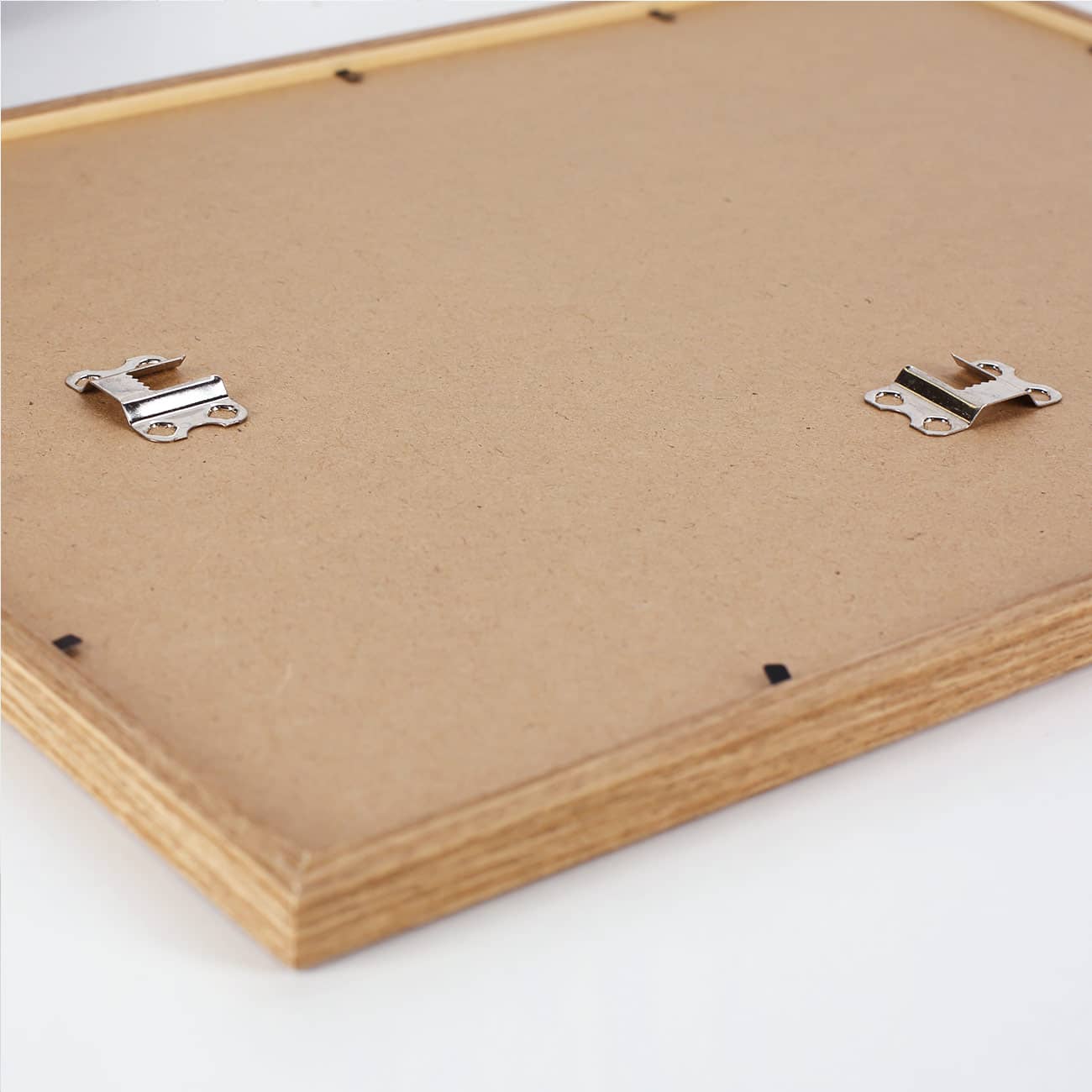 Rückseite des Bilderrahmens