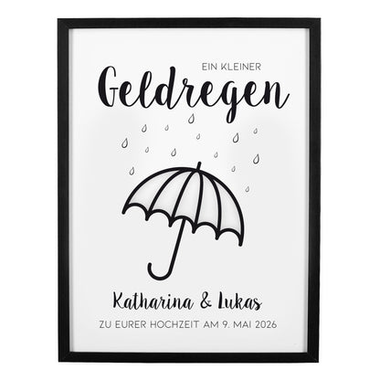 Freigestelltes Produktbild des Rahmens in Schwarz