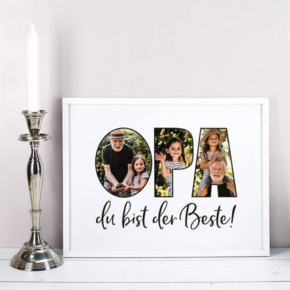 Foto-Geschenk für den besten Opa