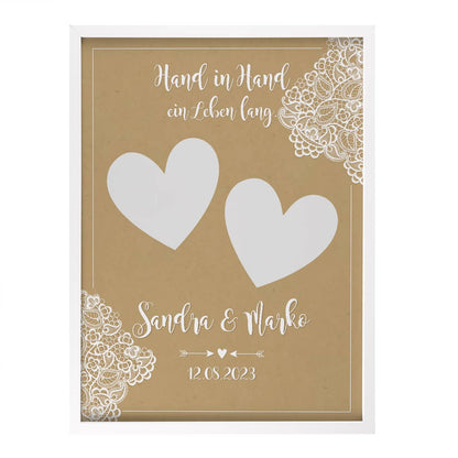 Herzen zum Ausschneiden und Einfügen der Bilder