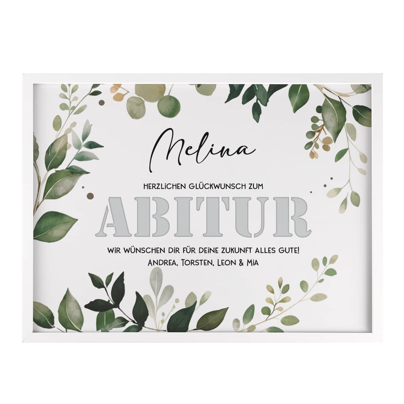 Zum Bestücken mit Geld & personalisiertem Motiv