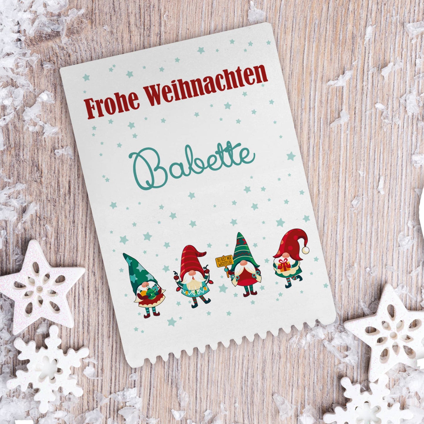 Wichtel Eiskratzer mit Personalisierung