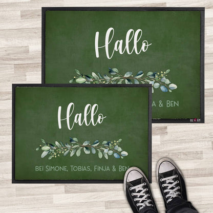 Eukalyptus-Fußmatte in 2 Größen zur Auswahl