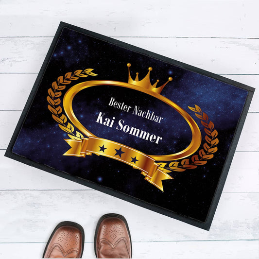 Krönende Fußmatte für tolle Mitmenschen