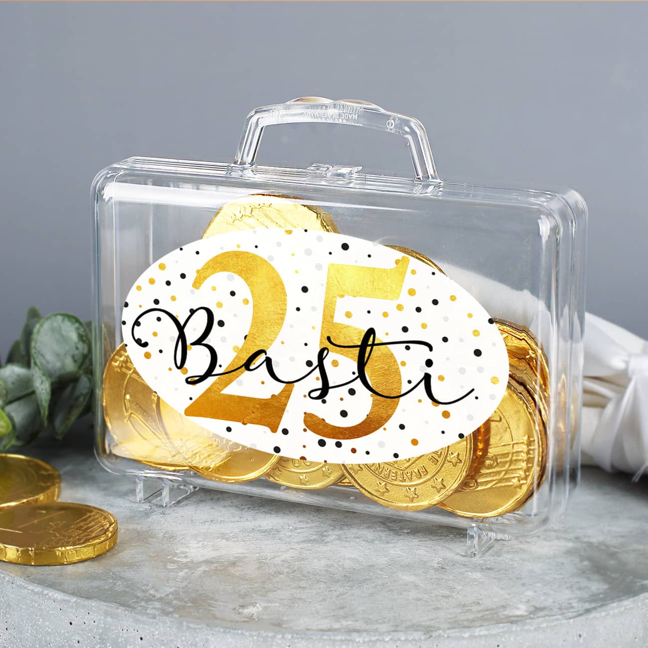 Personalisiert mit Name und Alter