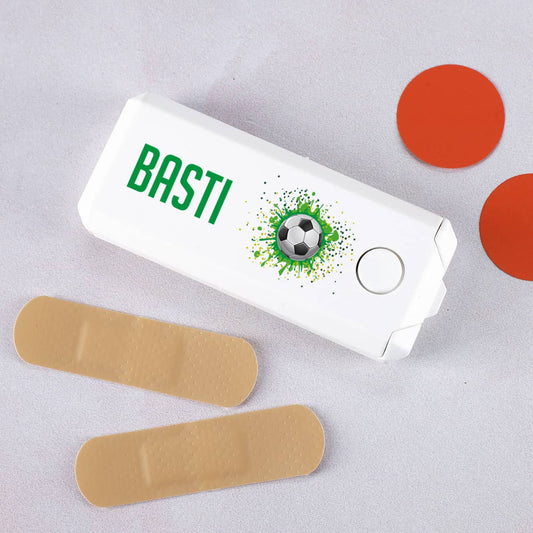 Personalisierte Pflasterbox mit Name nach Wunsch bedruckt