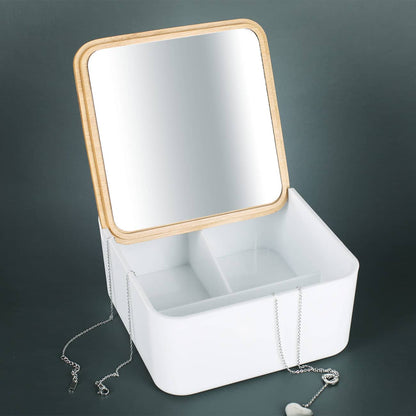 Personalisierte Spiegeldose zur Schmuckaufbewahrung  und andere Kleinigkeiten
