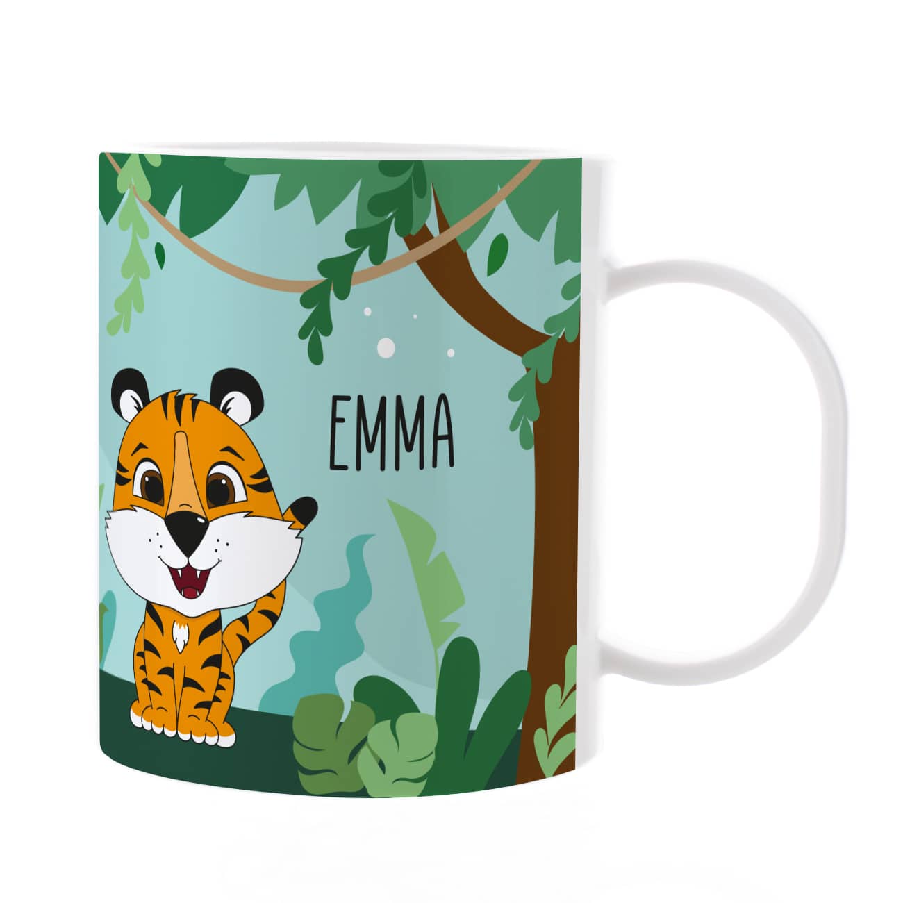 Personalisierte Kindertasse mit Name nach Wunsch