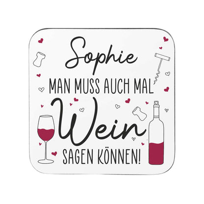 Mit Name nach Wunsch personalisiert