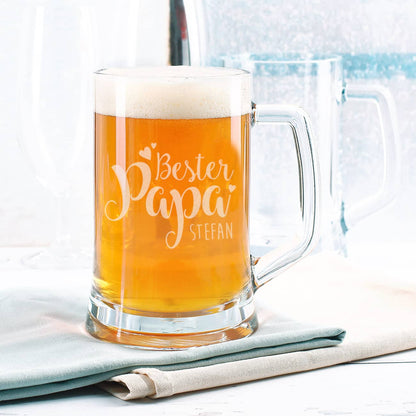 Bierseidel "Bester Papa"