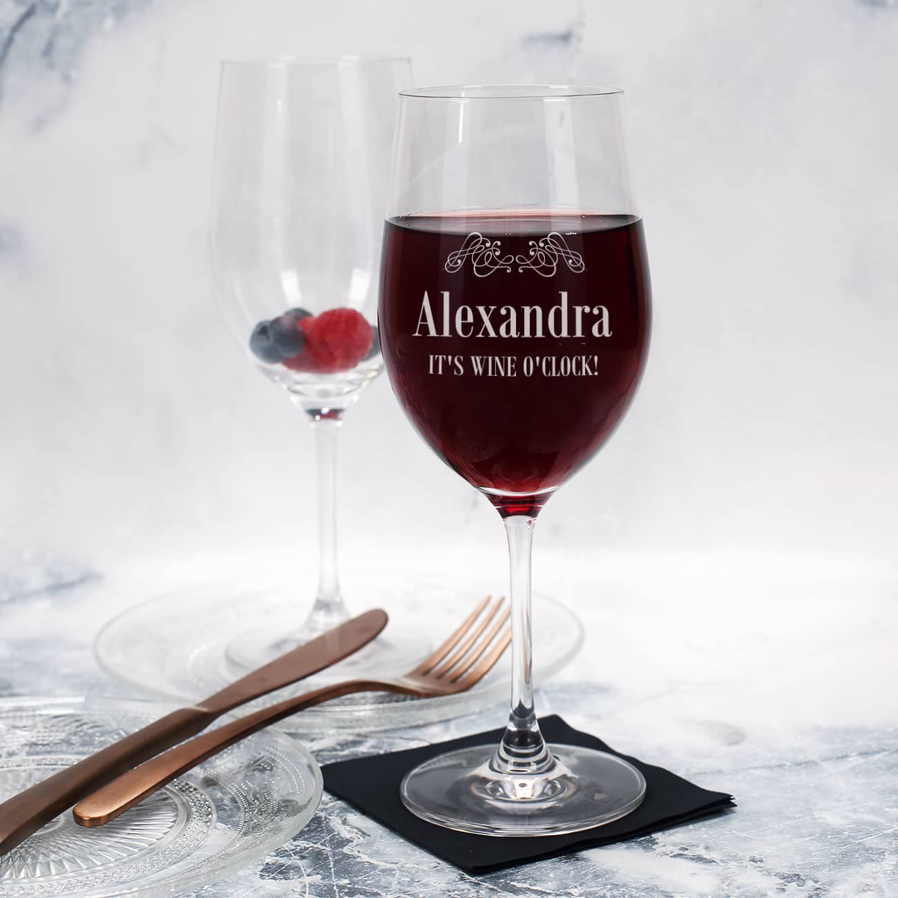 Weinglas Leonardo mit Namensgravur