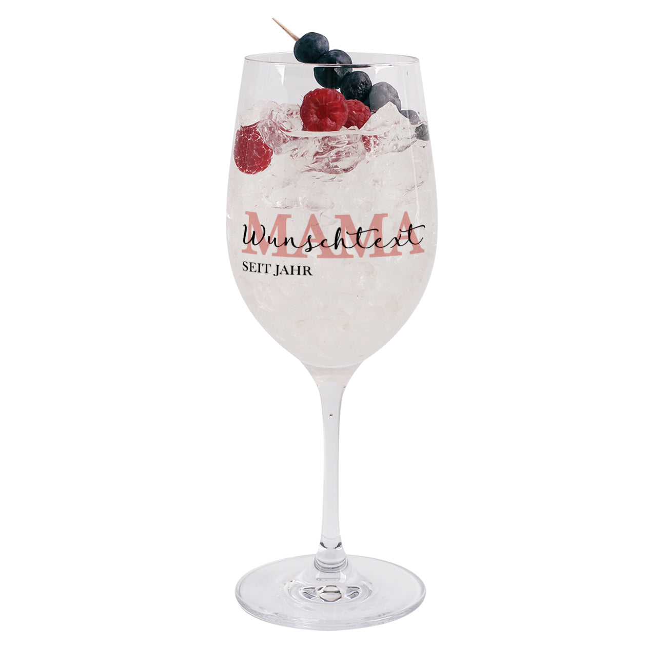 Mit Wunschtext und Ihrem Jahr bedruckt