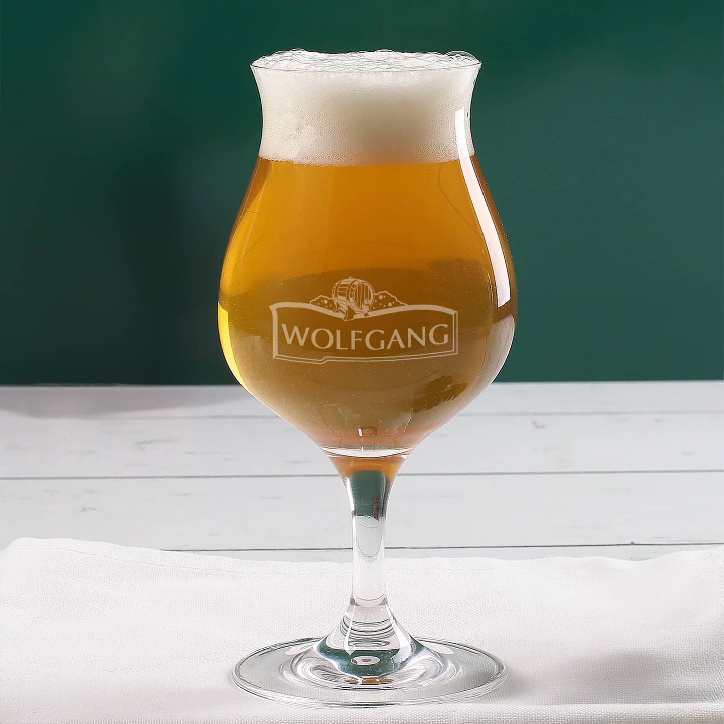 Bierglas von Leonardo mit Namensgravur