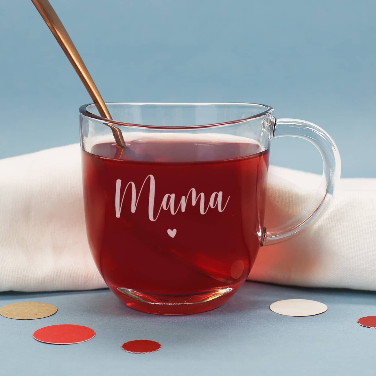 Teeglas mit Gravur nach Wunsch