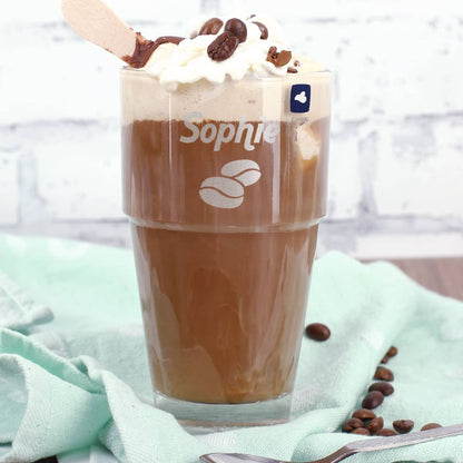 Leonardo Trinkbecher mit Kaffee-Motiv