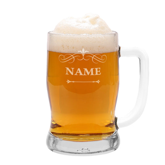 Ihr Wunschname wird auf einen Bierseidel Taverna von Leonardo graviert