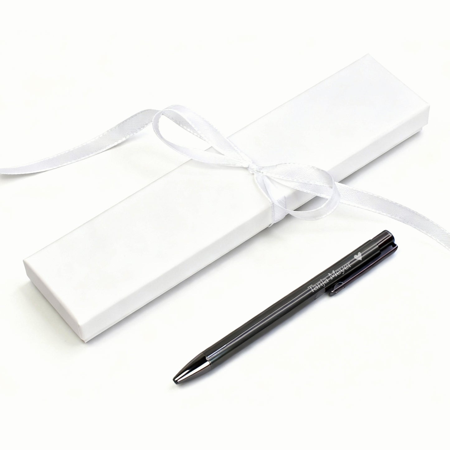 Druckkugelschreiber mit Gravur und Geschenkverpackung