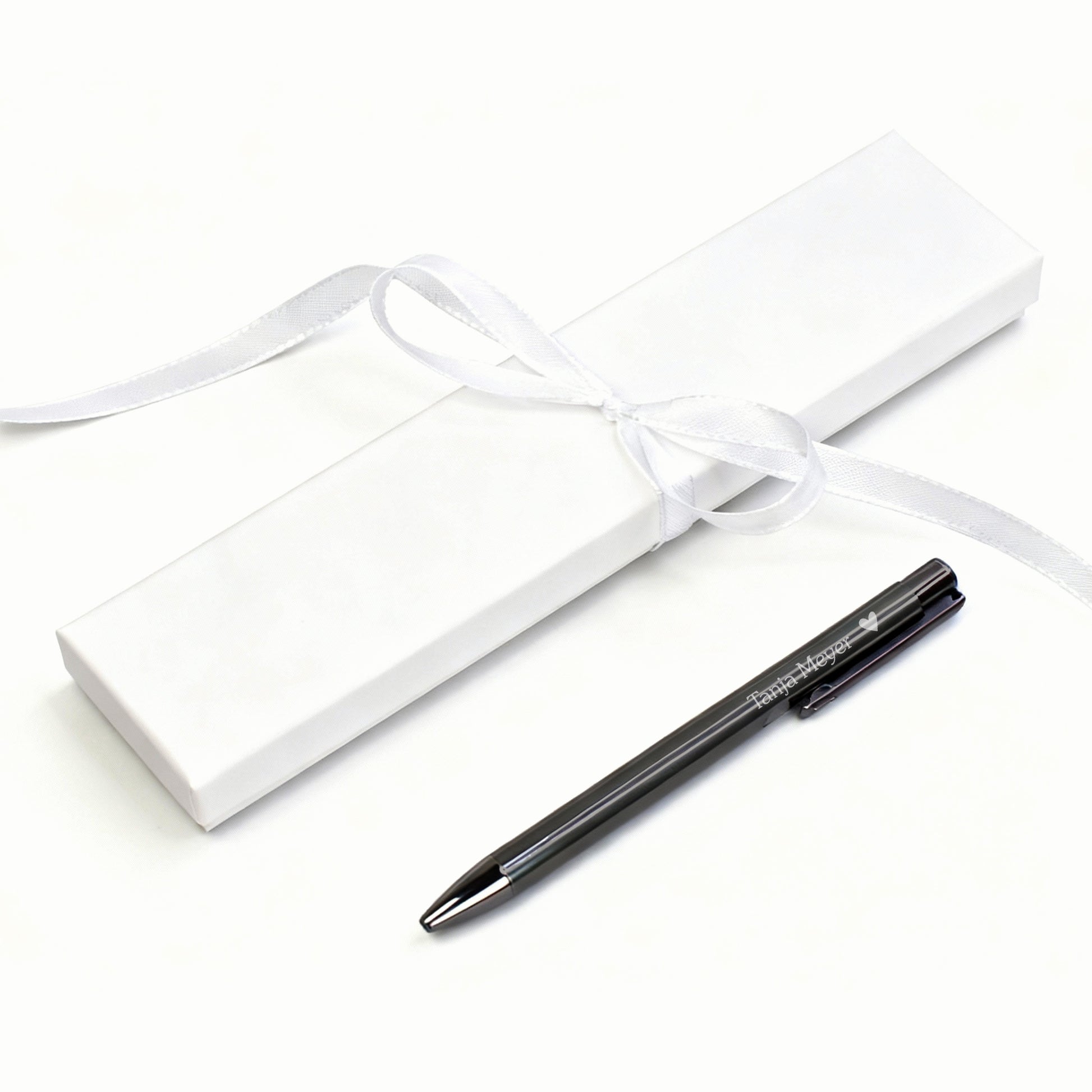 Druckkugelschreiber mit Gravur und Geschenkverpackung