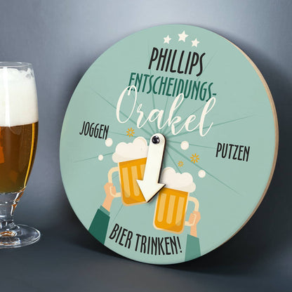 Der Pfeil zeigt immer auf die beste Option