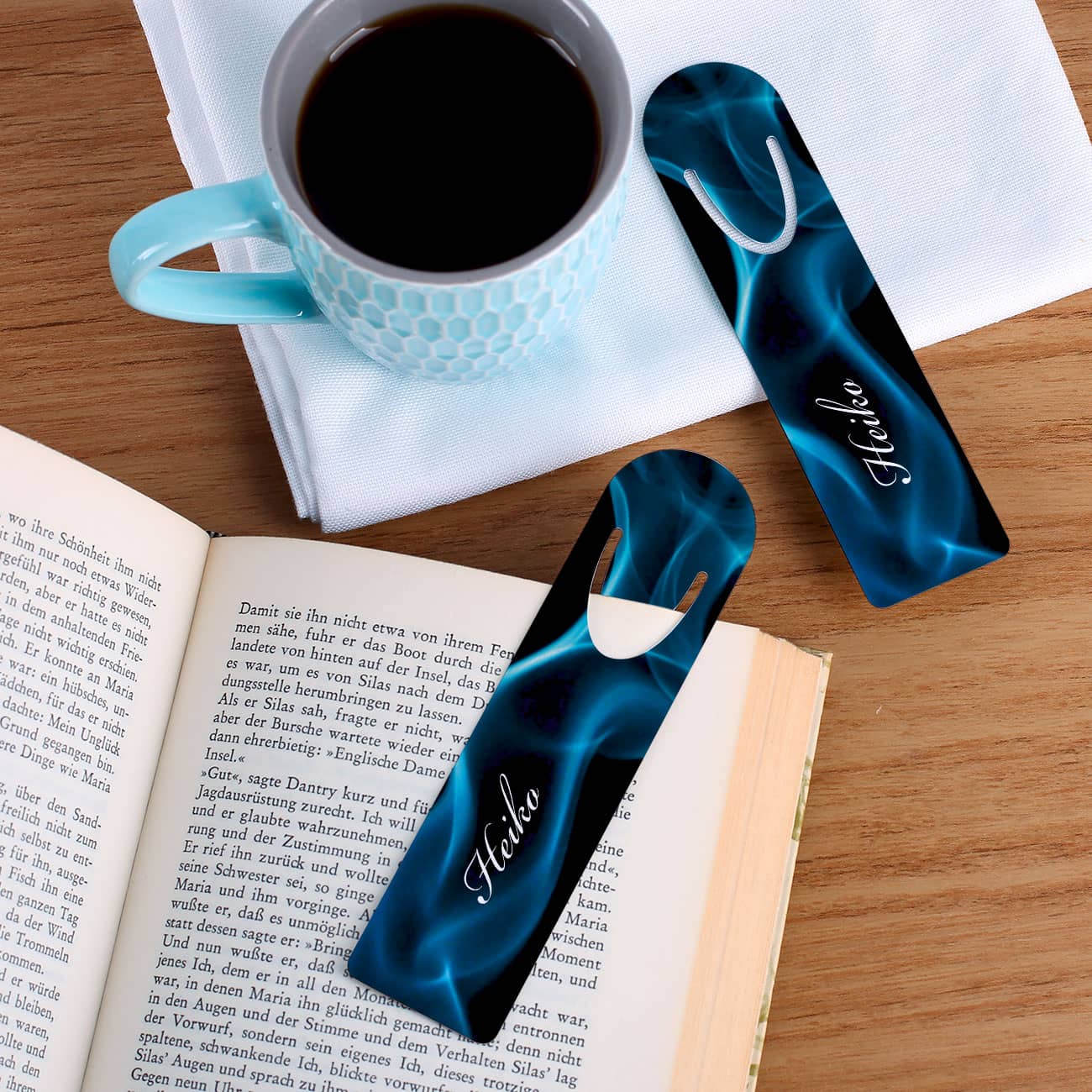 Lesezeichen mit Namen