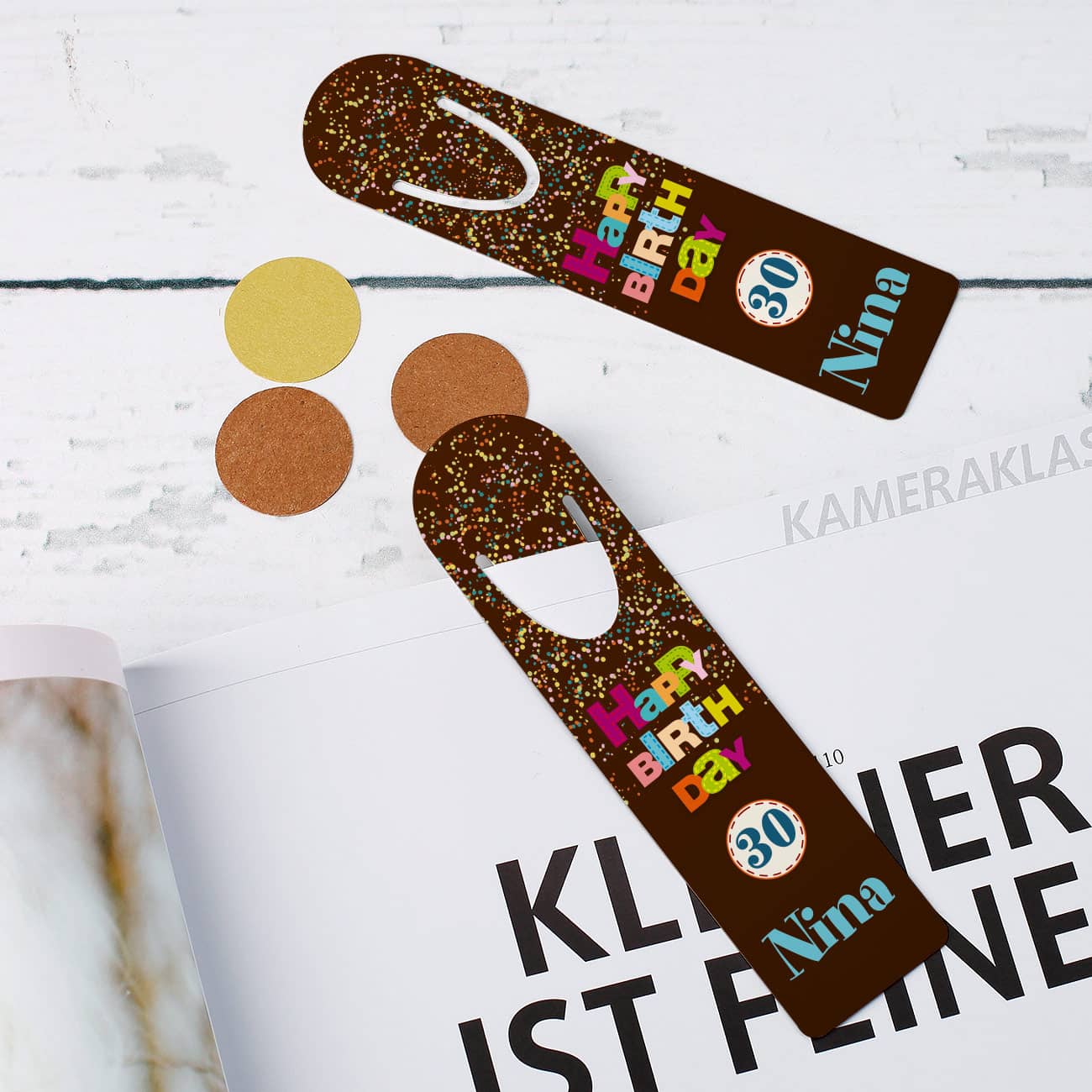 Happy Birthday Lesezeichen