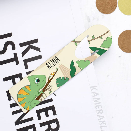 Lesezeichen aus Aluminium zum Feststecken