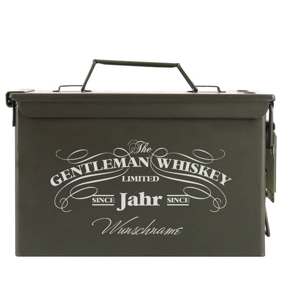 Munitionsbox mit Ihrem Wunschnamen und Jahr bedruckt