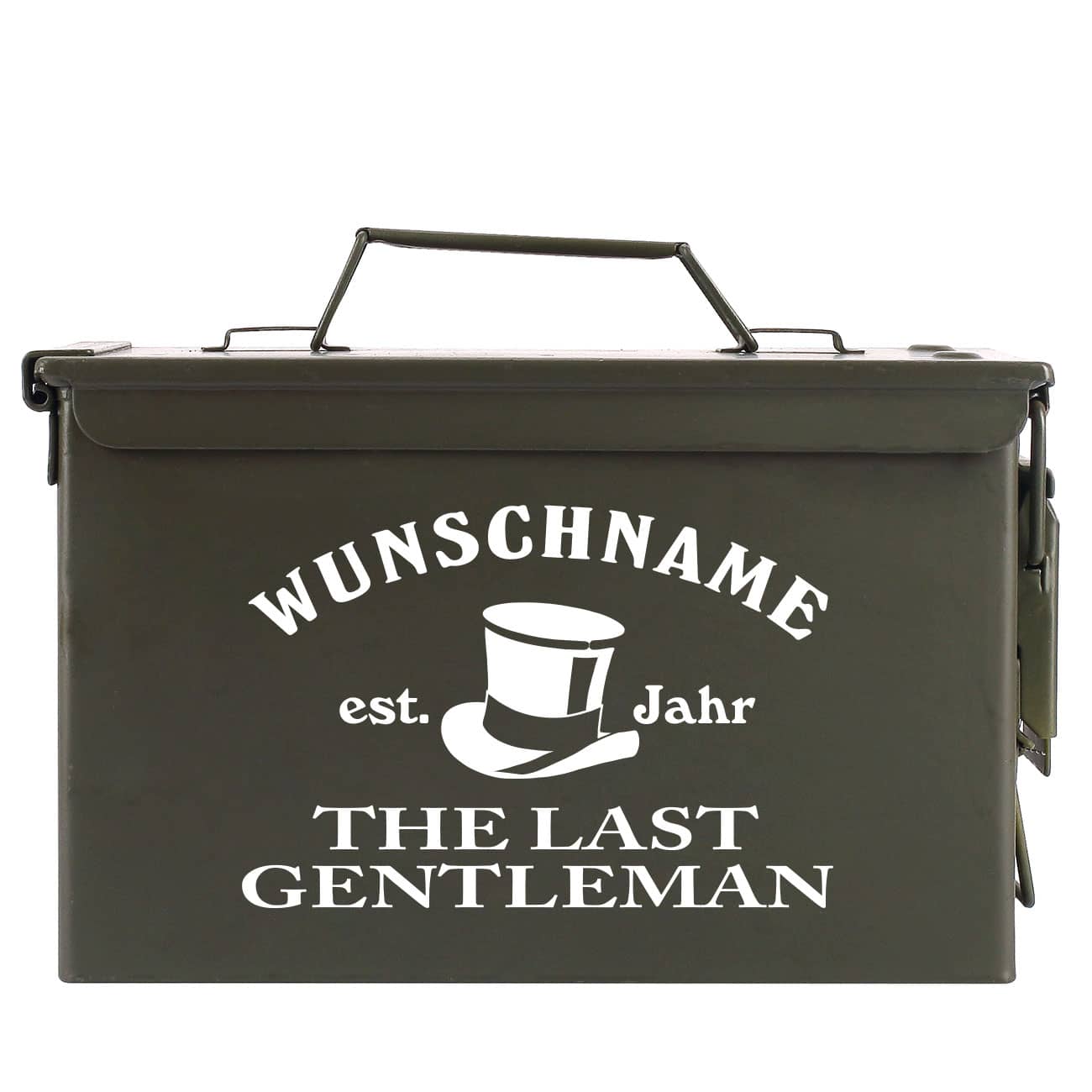 Munitionsbox mit Ihrem Wunschnamen graviert