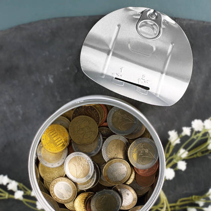 Einweg-Spardose zum Aufreißen