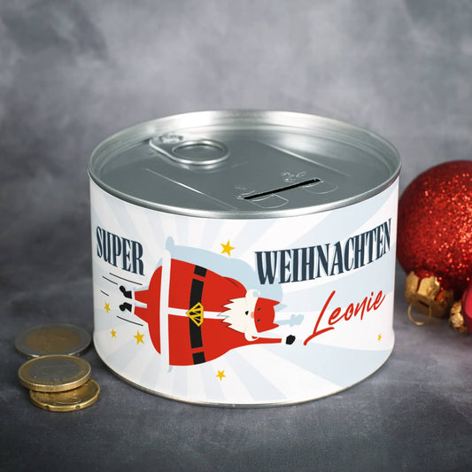 Super Weihnachten - Spardose für Geldgeschenke Weihnachten