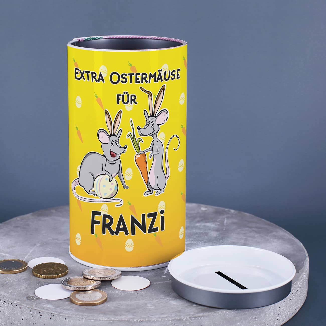 Lustiges Ostermotiv mit Name