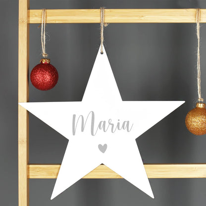 Persönliche Namensgravur mit kleinem Herz