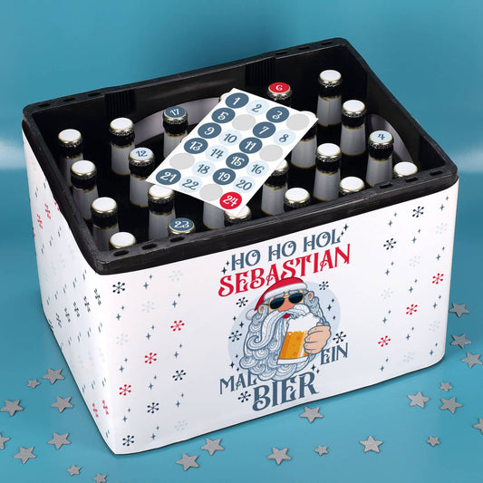 DIY Adventskalender HO HO HOL mir mal ein Bier