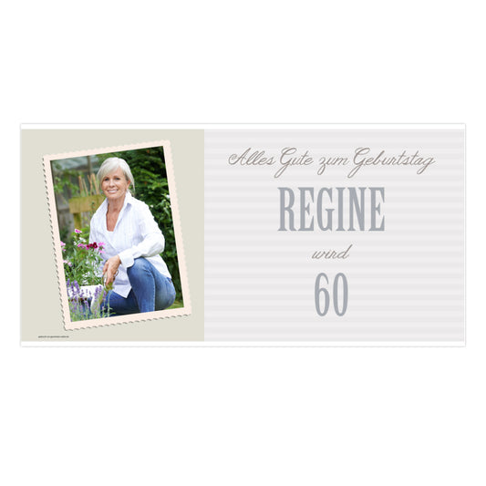 XXL Foto-Banner zum Geburtstag personalisiert