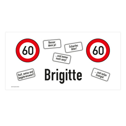 Banner 60. Geburtstag 