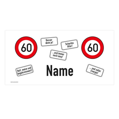 Geburtstags-Banner zum Dekorieren