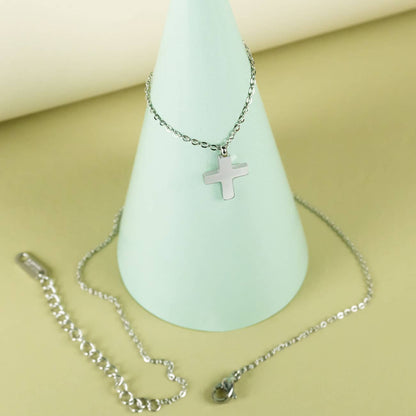 Ionenplattierter Edelstahl, nickelfrei, bleifrei in Silber