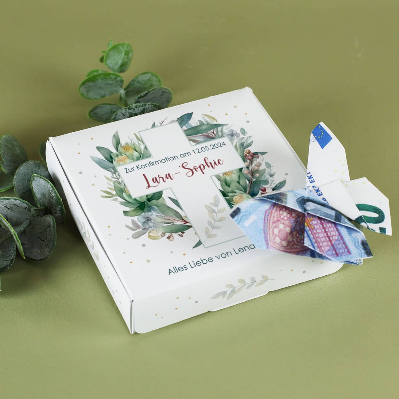 Eignet sich wunderbar für Geldgeschenke