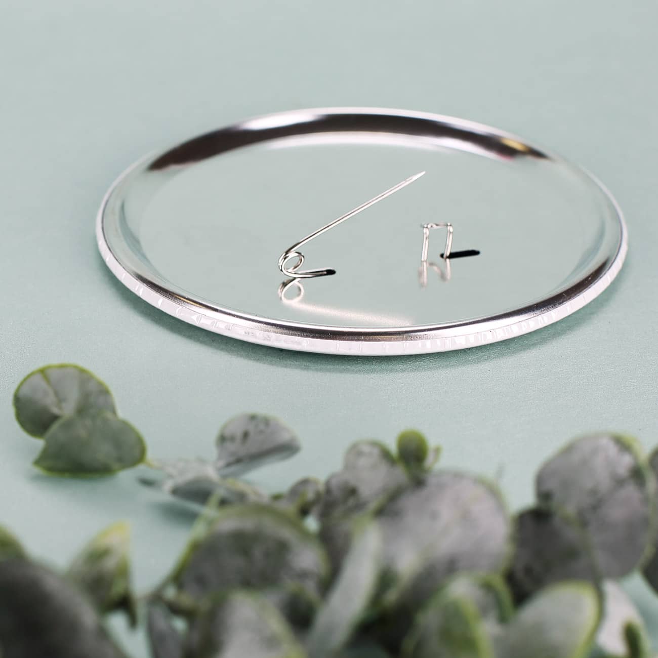 Rückseite der Ansteckbutton