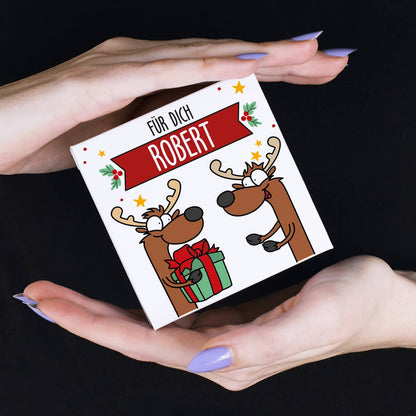 Box mit Schokolade mit Name personalisiert