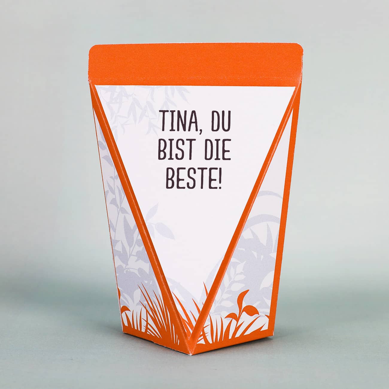 Bedruckt mit Wunschtext