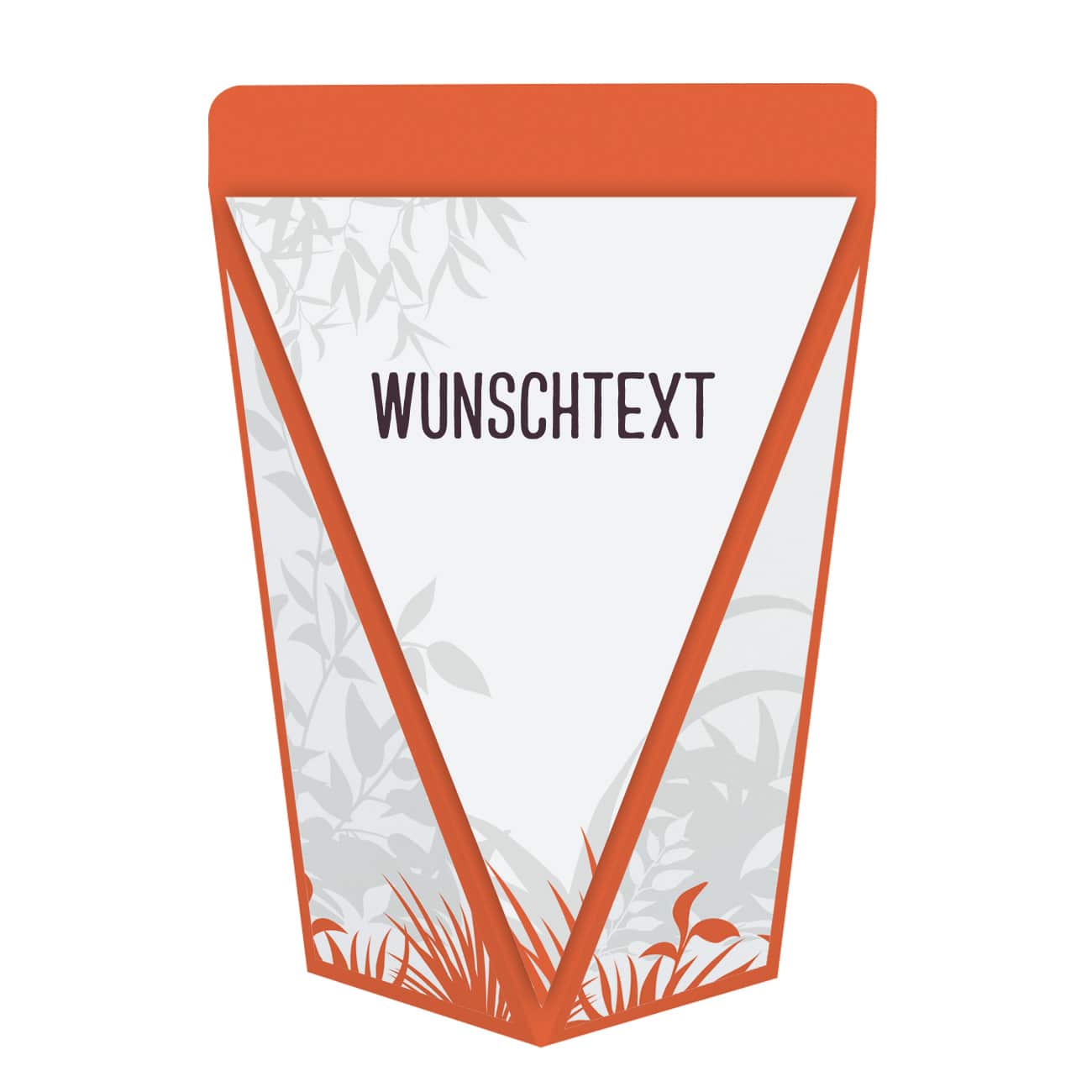 Bedruckt mit Wunschtext