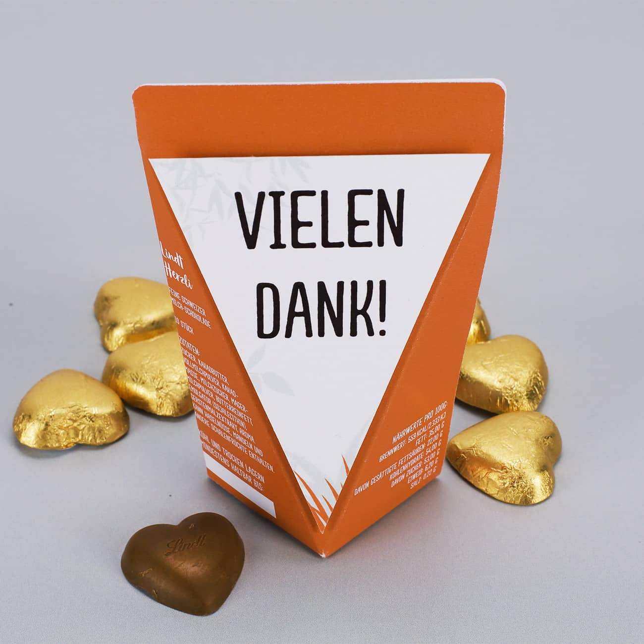 Bedruckt mit Text nach Wunsch